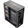 Datora korpuss MODECOM VOLCANO AQ400 ARGB MIDI Melns — MODECOM MC-A-AQ400-4FA-B