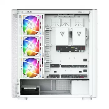 MODECOM VOLCANO AQ400 ARGB MIDI torņa datora korpuss, balts