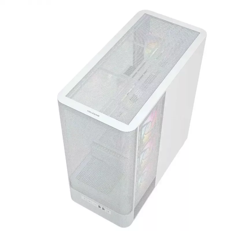 MODECOM VOLCANO AQ400 ARGB MIDI torņa datora korpuss, balts
