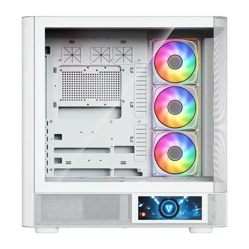 MODECOM VOLCANO AQ400 ARGB MIDI torņa datora korpuss, balts