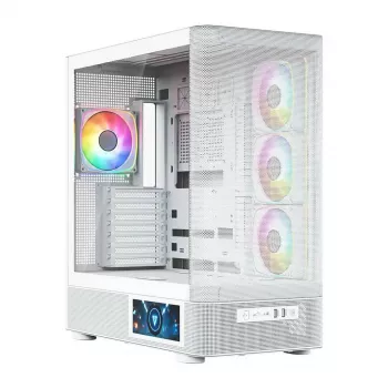 MODECOM VOLCANO AQ400 ARGB MIDI torņa datora korpuss, balts