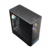Datora korpuss MODECOM VOLCANO AQ500 ARGB MIDI melns