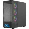 Datora korpuss MODECOM VOLCANO AQ500 ARGB MIDI melns