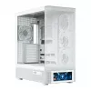 Datorkorpuss MODECOM VOLCANO AQ500 ARGB MIDI balts