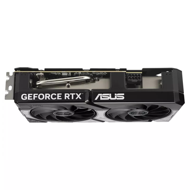 Grafikas karte ASUS GeForce RTX 5060 Ti Dual — 8 GB GDDR7, 128 bitu, PCIe 5.0, aktīvā dzesēšana (2 ventilatori), maks. 7680×4320