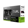 Grafikas karte ASUS GeForce RTX 5060 Ti Dual — 8 GB GDDR7, 128 bitu, PCIe 5.0, aktīvā dzesēšana (2 ventilatori), maks. 7680×4320
