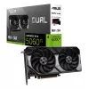 Grafikas karte ASUS GeForce RTX 5060 Ti Dual — 8 GB GDDR7, 128 bitu, PCIe 5.0, aktīvā dzesēšana (2 ventilatori), maks. 7680×4320
