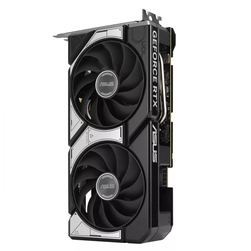 Grafikas karte ASUS GeForce RTX 5060 Ti Dual — 8 GB GDDR7, 128 bitu, PCIe 5.0, aktīvā dzesēšana (2 ventilatori), maks. 7680×4320