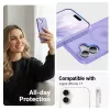Crong Hybrid Matte Magnetic MagSafe vāciņš priekš iPhone 17 — Translucent Lavender, PC+TPU