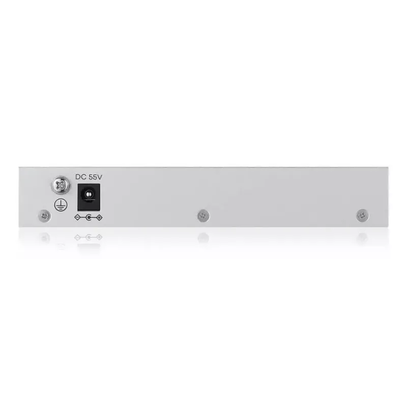 Pārvaldāms L2 Gigabit PoE galda slēdzis Zyxel GS1200-5HPV3 — 5x Gigabit (10/100/1000), PoE, DC-in, 10 Gbps komutācijas jauda