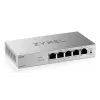 Pārvaldāms L2 Gigabit PoE galda slēdzis Zyxel GS1200-5HPV3 — 5x Gigabit (10/100/1000), PoE, DC-in, 10 Gbps komutācijas jauda