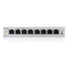 Pārvaldāms L2 Gigabit Ethernet tīkla komutators Zyxel GS1200-8V3 — 8x RJ-45 10/100/1000, 16 Gbit/s, MAC 4000, galda, pelēks