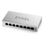 Pārvaldāms L2 Gigabit Ethernet tīkla komutators Zyxel GS1200-8V3 — 8x RJ-45 10/100/1000, 16 Gbit/s, MAC 4000, galda, pelēks