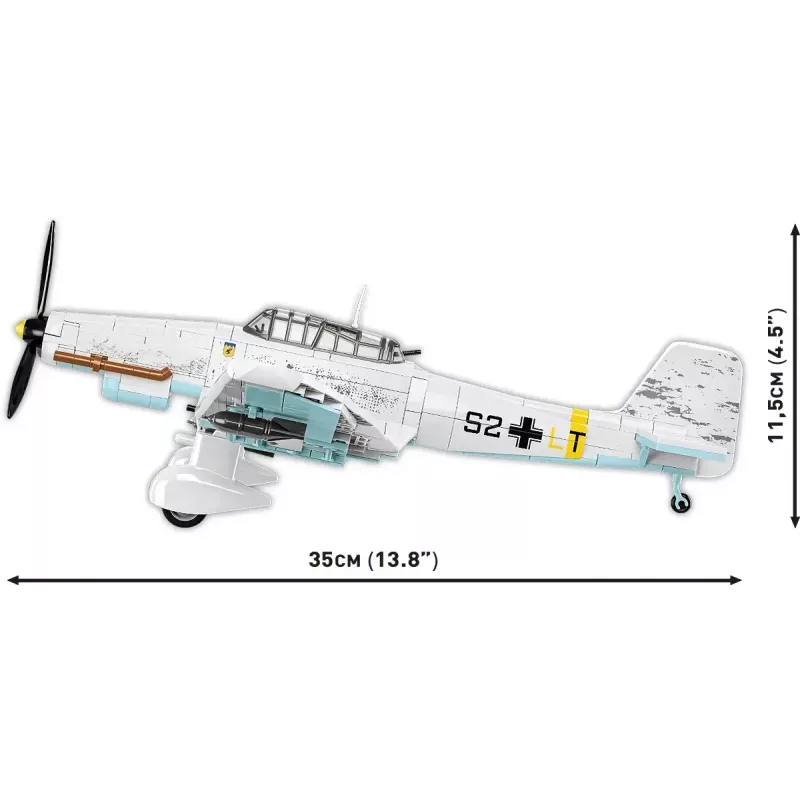 Cobi Blocks Junkers JU 87D-3 Stuka būvkomplekts 556 gabali