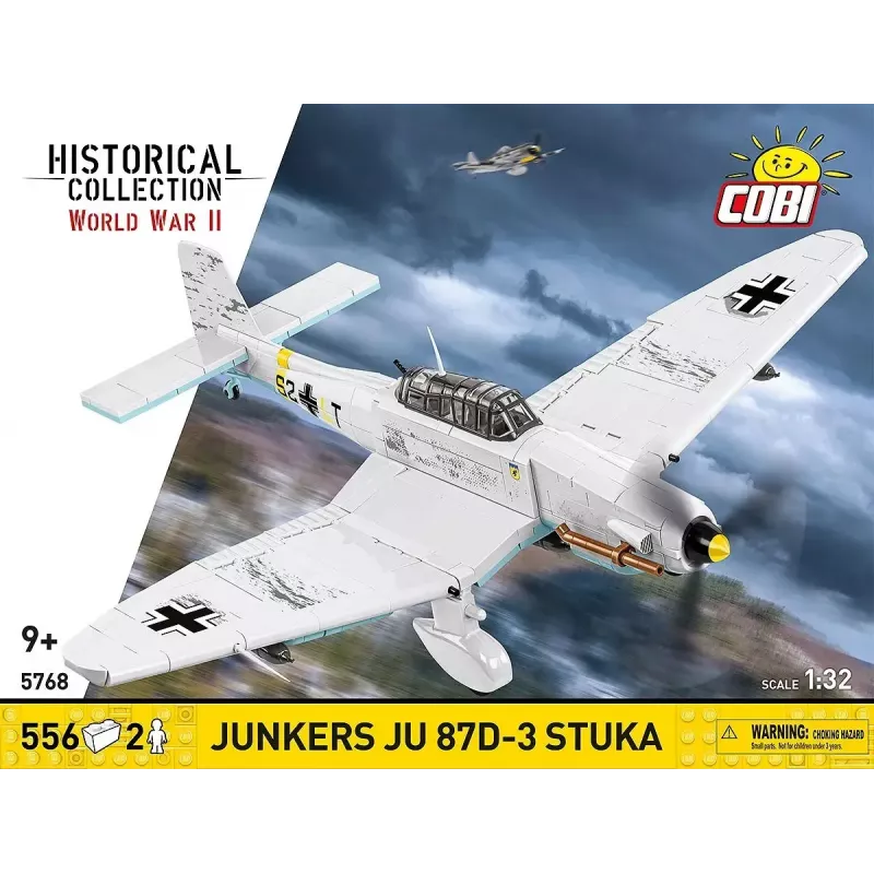 Cobi Blocks Junkers JU 87D-3 Stuka būvkomplekts 556 gabali