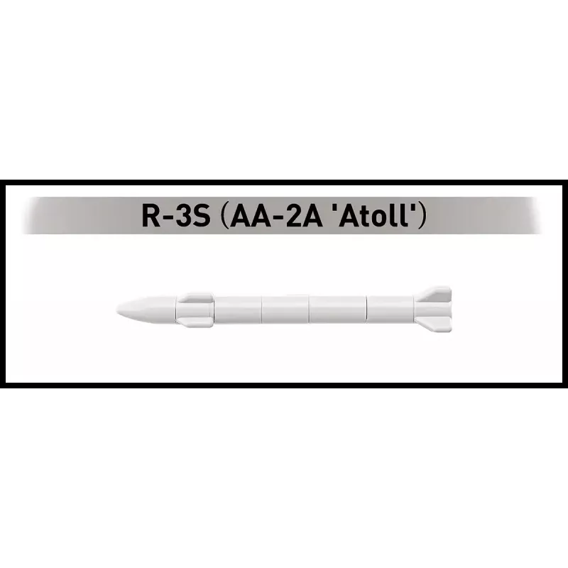 Cobi Mig-21 MF konstruktoru bloki 381 gabalu komplekts — rotaļlietu modelis būvēšanai