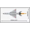 Cobi Mig-21 MF konstruktoru bloki 381 gabalu komplekts — rotaļlietu modelis būvēšanai
