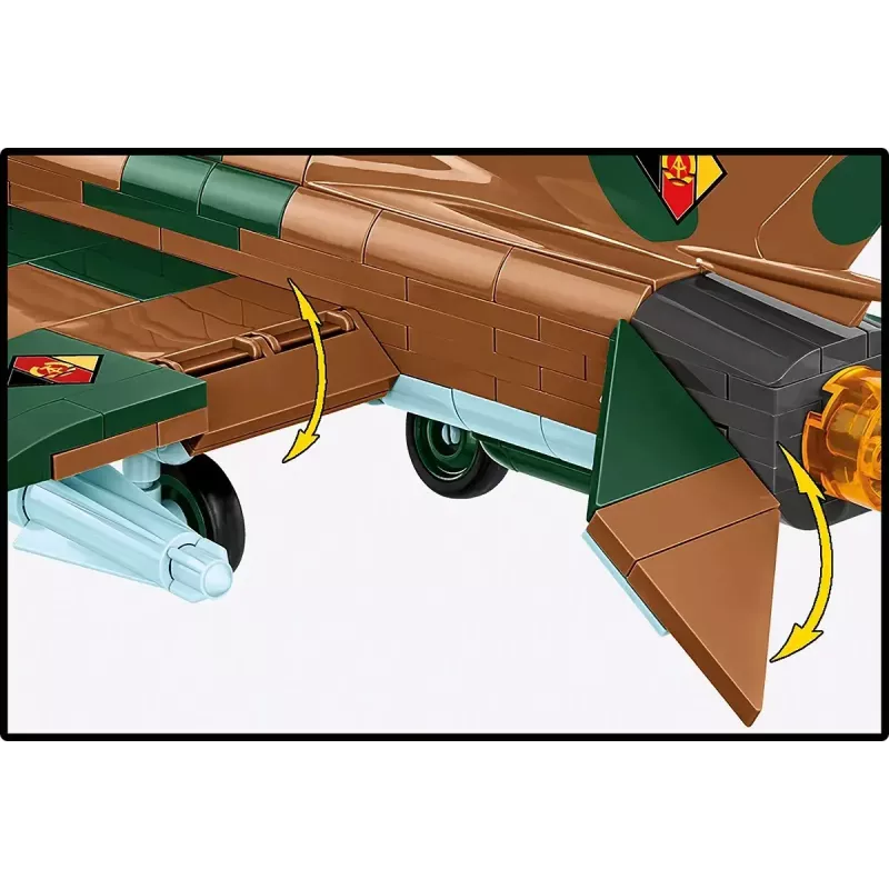 Cobi Mig-21 modeļa komplekts 396 gab. – Cobi Blocks konstruktoru komplekts