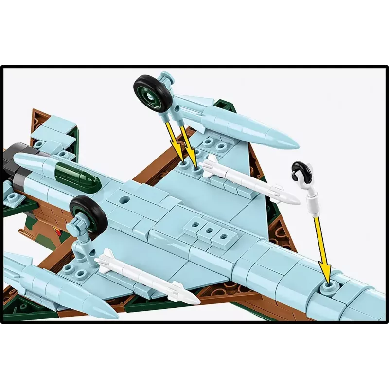 Cobi Mig-21 modeļa komplekts 396 gab. – Cobi Blocks konstruktoru komplekts
