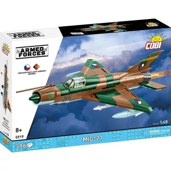 Cobi Mig-21 modeļa komplekts 396 gab. – Cobi Blocks konstruktoru komplekts