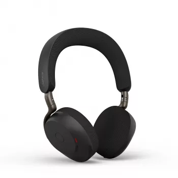 Jabra Evolve3 75 - MS Link390a - Melns, Bezvadu, 20 - 20000 Hz, Zvani/Mūzika, 180 g, Austiņas, Melns