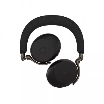 Jabra Evolve3 75 - MS Link390a - Melns, Bezvadu, 20 - 20000 Hz, Zvani/Mūzika, 180 g, Austiņas, Melns