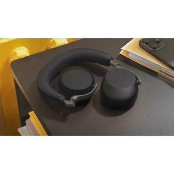 Jabra Evolve3 75 - UC Link390c - Melns, Bezvadu, 20 - 20000 Hz, Zvani/Mūzika, 180 g, Austiņas, Melns
