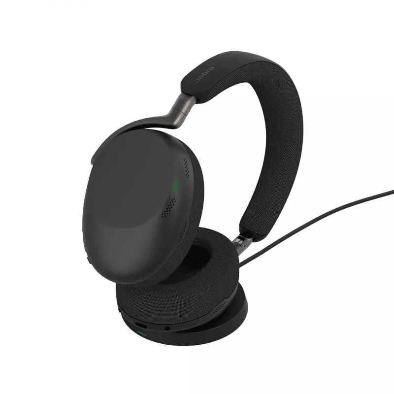 Jabra Evolve3 85 Bezvadu austiņas ar galvas saiti Birojam/Zvanu centram USB Type-A Bluetooth Melna
