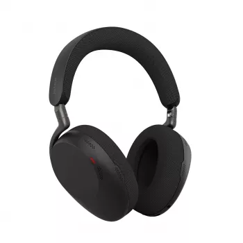 Jabra Evolve3 85 austiņas vadu un bezvadu, galvas saite, zvani/mūzika, USB Type-C, Bluetooth, melna
