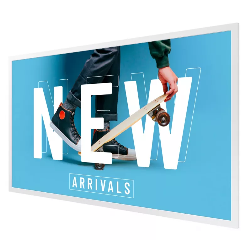 Samsung EMDX EM32DX-A Digital signage plakans panel 80 cm (31.5 inch) Wi-Fi Quad HD pelēka, balta Tizen 24/7