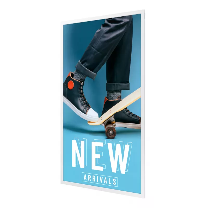 Samsung EMDX EM32DX-A Digital signage plakans panel 80 cm (31.5 inch) Wi-Fi Quad HD pelēka, balta Tizen 24/7