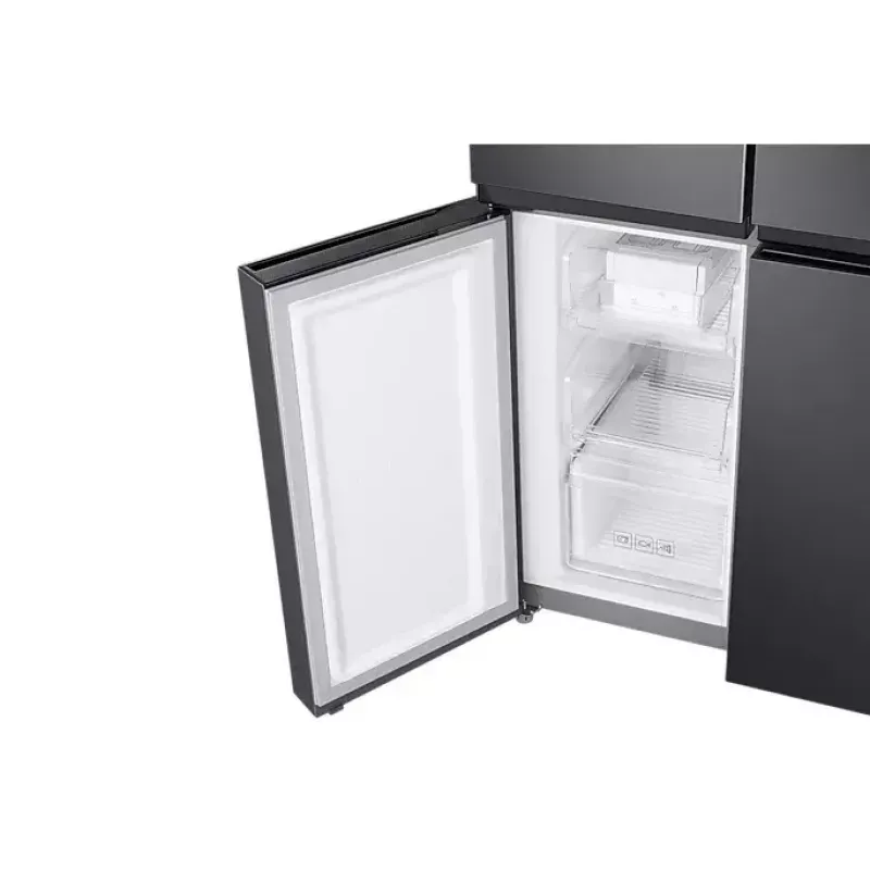 Samsung RF48A401EB4/EO side-by-side ledusskapis Brīvi stāvošs 488 L Melns