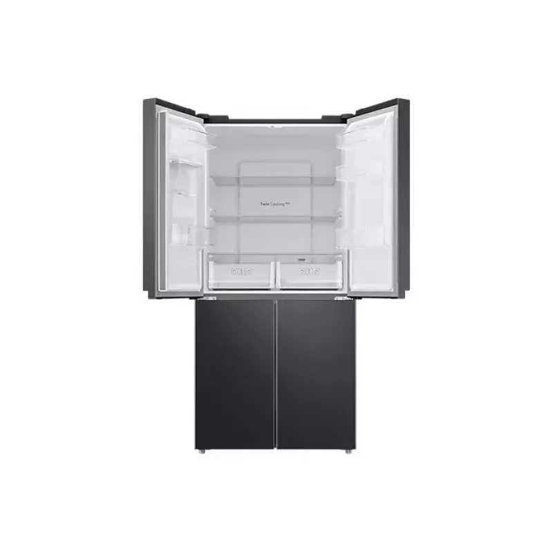 Samsung RF48A401EB4/EO side-by-side ledusskapis Brīvi stāvošs 488 L Melns