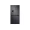 Samsung RF48A401EB4/EO side-by-side ledusskapis Brīvi stāvošs 488 L Melns