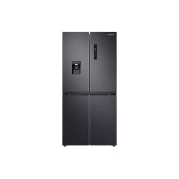 Samsung RF48A401EB4/EO side-by-side ledusskapis Brīvi stāvošs 488 L Melns