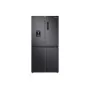 Samsung RF48A401EB4/EO side-by-side ledusskapis Brīvi stāvošs 488 L Melns