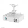 Griestu projektora kronšteins Neomounts CL25-530WH1 — pilnībā kustīgs, maksimālā slodze 45 kg, augstums 25,5 cm, balts