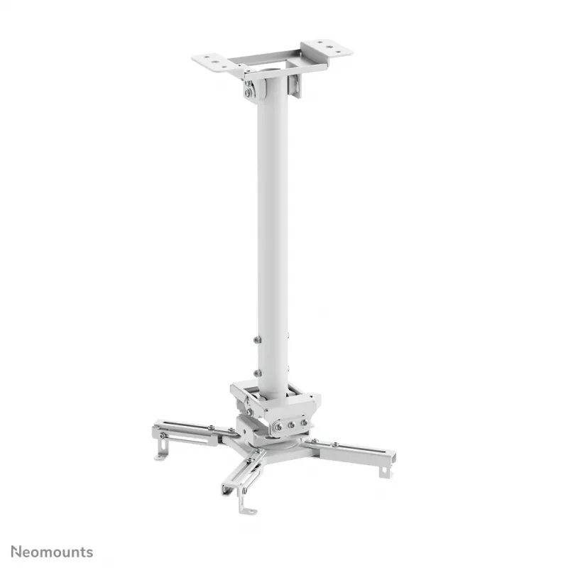 Neomounts CL25-540WH1 projektora griestu stiprinājums - augst. 60,5-90,5 cm - vienkārša uzstādīšana - pilna kustība