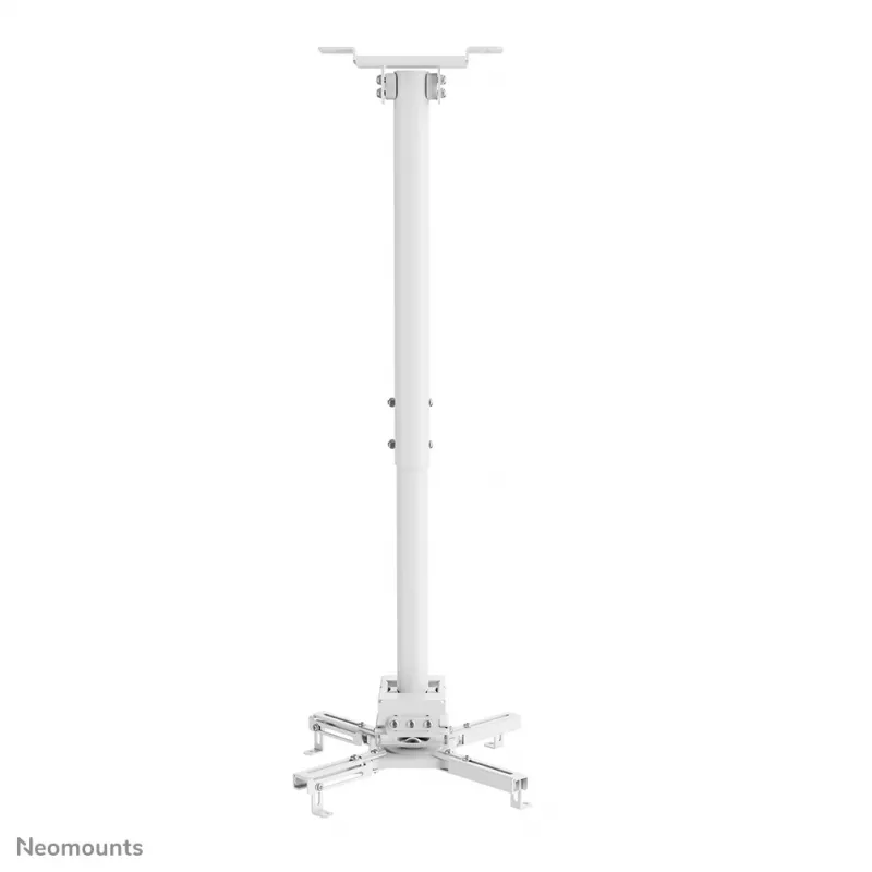 Neomounts CL25-540WH1 projektora griestu stiprinājums - augst. 60,5-90,5 cm - vienkārša uzstādīšana - pilna kustība