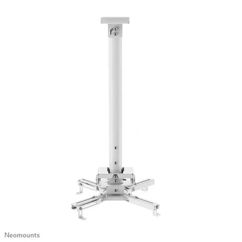 Neomounts CL25-540WH1 projektora griestu stiprinājums - augst. 60,5-90,5 cm - vienkārša uzstādīšana - pilna kustība