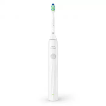 Uzlādējama skaņas zobu birste Philips Sonicare 2100 HX4022/01 — 1 rokturis, 2 birstes uzgaļi, Li‑Ion baterija, Daily Care režīms