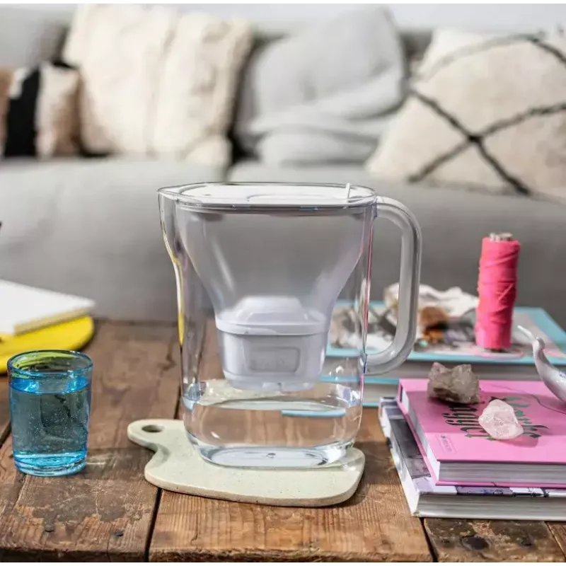 Ūdens filtra krūze BRITA Style ESSENTIAL XL smilšu krāsā ar MX Pro Pure Performance filtru