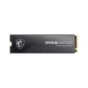 MSI SPATIUM M571 DLP PCIe 5.0 NVMe M.2 4T iekšējais cietvielu disks 4 TB PCI Express 5.0 3D NAND