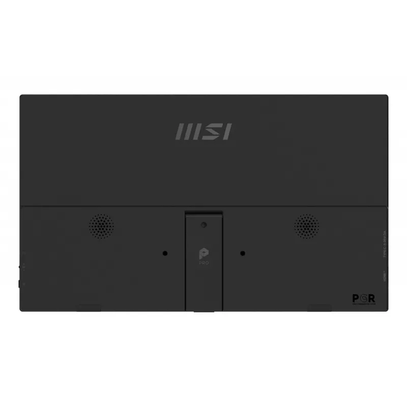 MSI PRO MP165 E6 pārnēsājams televizors/monitors Pārnēsājams monitors Melns 39,6 cm (15,6 collas) LED 1920 x 1080 pikseļi