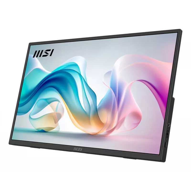 MSI PRO MP165 E6 pārnēsājams televizors/monitors Pārnēsājams monitors Melns 39,6 cm (15,6 collas) LED 1920 x 1080 pikseļi