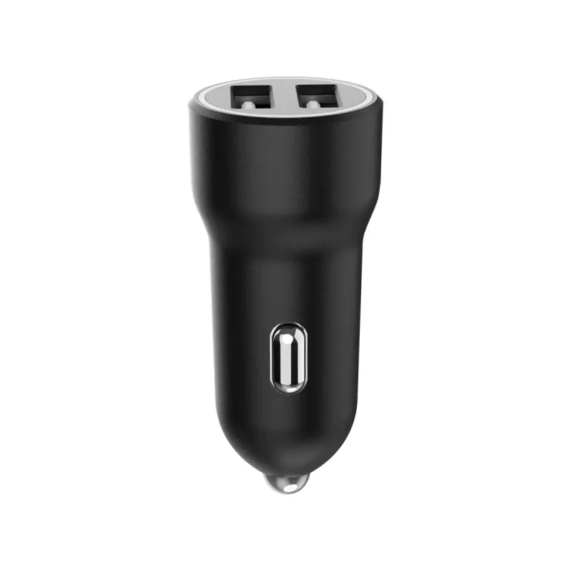 Auto lādētājs Gembird TA-UC-2A15-CAR-01 viedtālrunim viedpulkstenim planšetei 2 USB pieslēgvietas