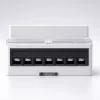 Trīsfāzu DIN sliedes enerģijas skaitītājs QOLTEC 50978 — 400V, 100A