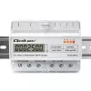 Trīsfāzu DIN sliedes enerģijas skaitītājs QOLTEC 50978 — 400V, 100A