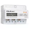 Trīsfāzu DIN sliedes enerģijas skaitītājs QOLTEC 50978 — 400V, 100A