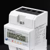 Trīsfāzu elektroenerģijas skaitītājs QOLTEC 50980 — 400 V, 100 A ar atiestatīšanu